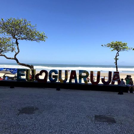 Apartamento Pitangueiras, Frente Ao Mar Com Servico De Praia Guarujá Exterior foto
