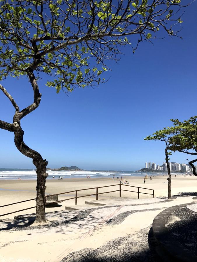 Apartamento Pitangueiras, Frente Ao Mar Com Servico De Praia Guarujá Exterior foto
