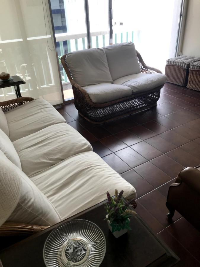 Apartamento Pitangueiras, Frente Ao Mar Com Servico De Praia Guarujá Exterior foto